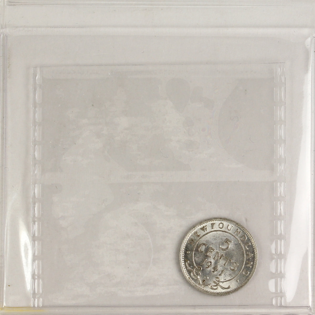 1941C Newfoundland 5-cents ICCS Certified MS60