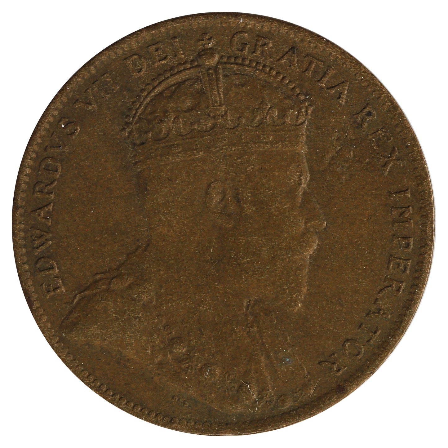 1909 Newfoundland 1-cent Extra Fine (EF40)