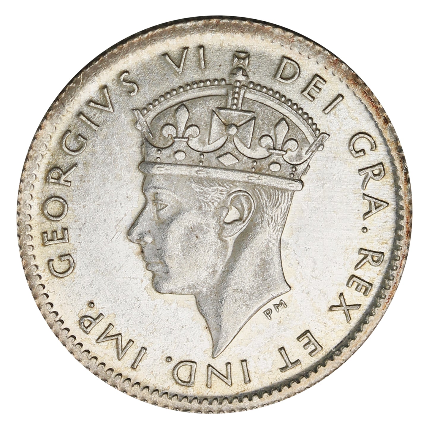 1944C Newfoundland 5-cents Brilliant Uncirculated (MS-63) $