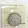 1870 Newfoundland 50-cents ICCS Certified F15