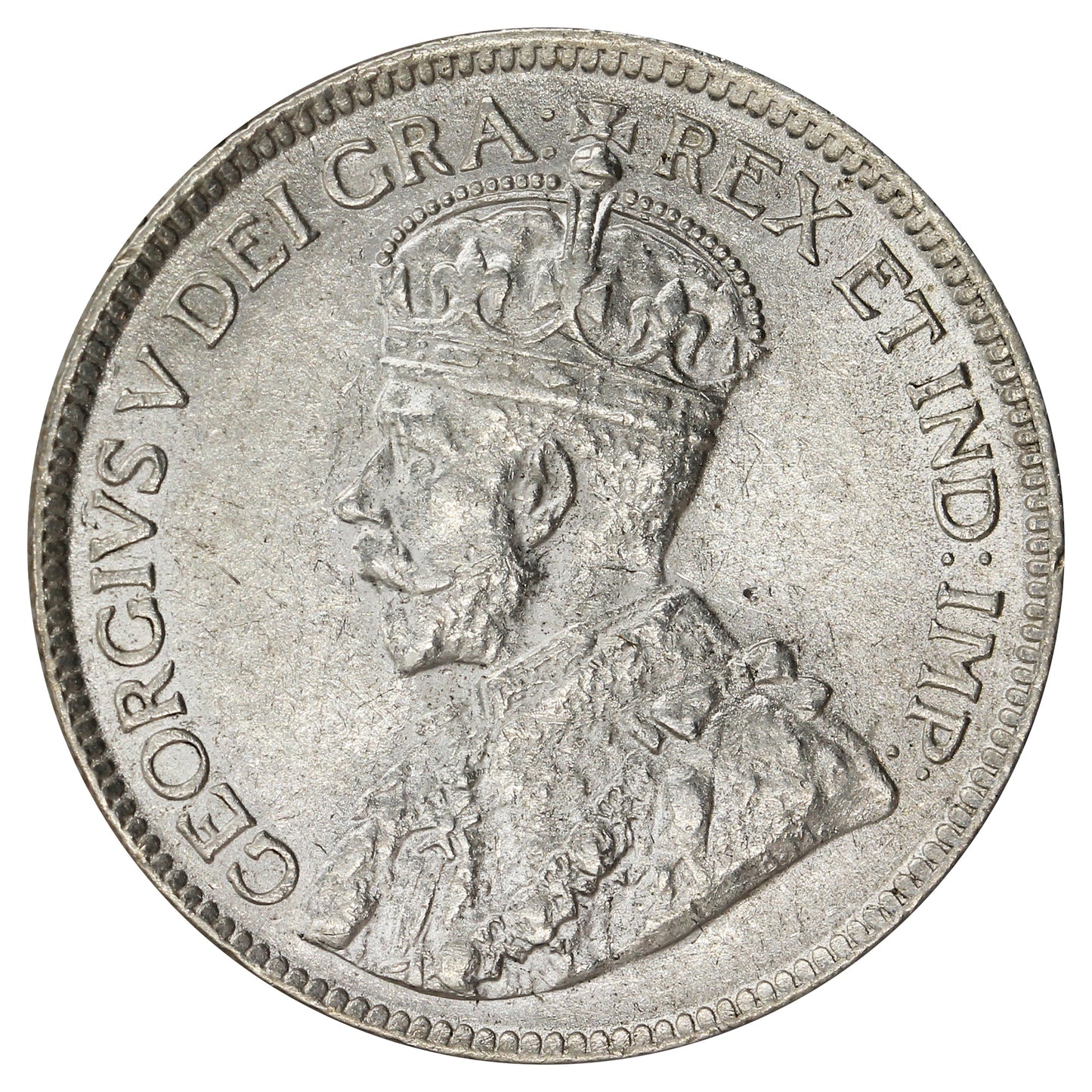 1919C Newfoundland 25-cents AU-UNC (AU55) $