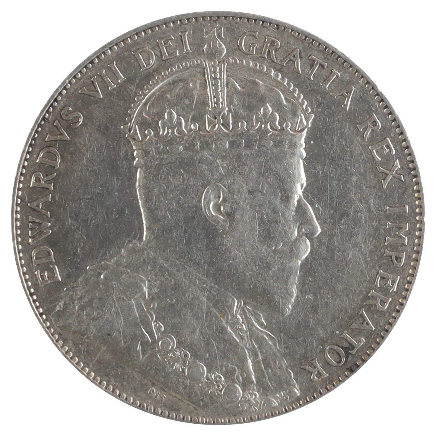 1907 Newfoundland 50-cents ICCS Certified EF45