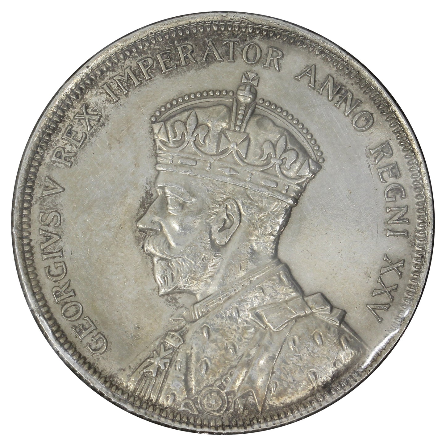 1935 2x XXV Canada Dollar EF-AU (EF45) Scratched, Cleaned, or Impaired