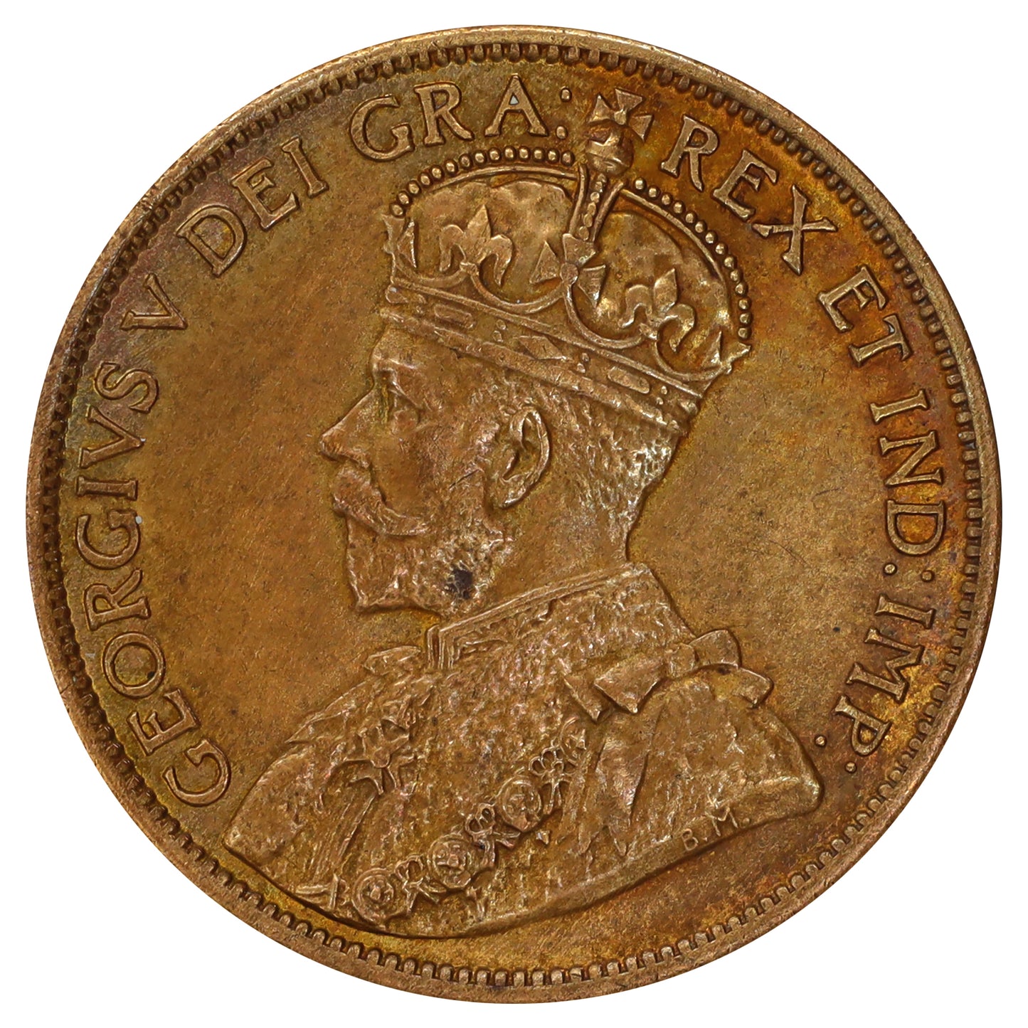 1912 Canada 1-cent AU-UNC (AU55) Scratched, marks, or impaired