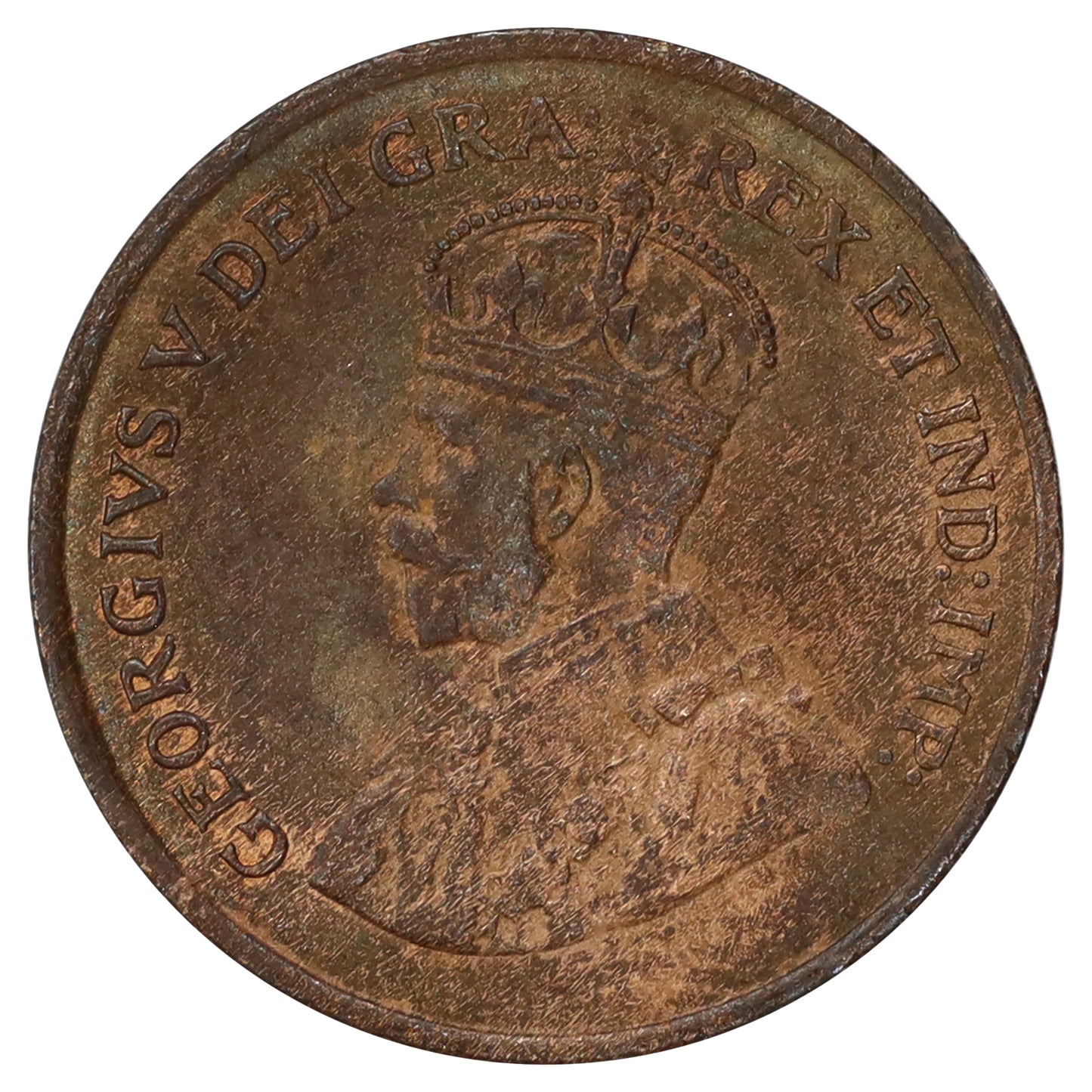 1924 Canada 1-cent Brilliant Uncirculated (MS63) Red & Brown