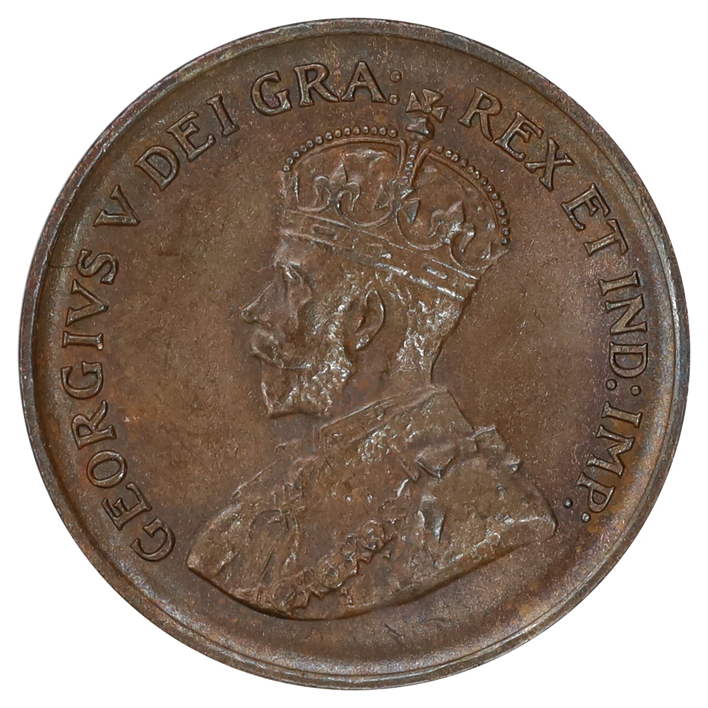 1935 Canada 1-cent Brilliant Uncirculated (MS63) Lustrous Brown