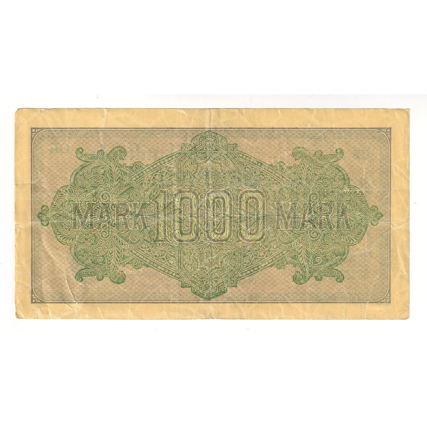 Germany 1922 1000 Mark Note, Pick #76, Extra Fine (EF40)