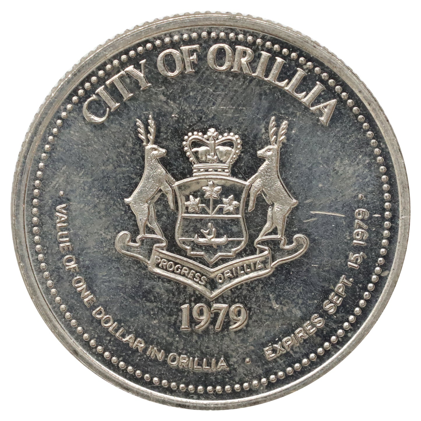 1979 Orillia Ontario Trade Dollar Token - Opera House