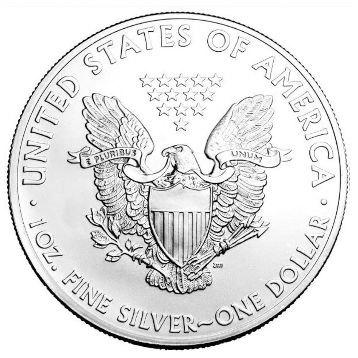 2014 United States $1 Silver Eagle 1oz. .999 Fine (No Tax)