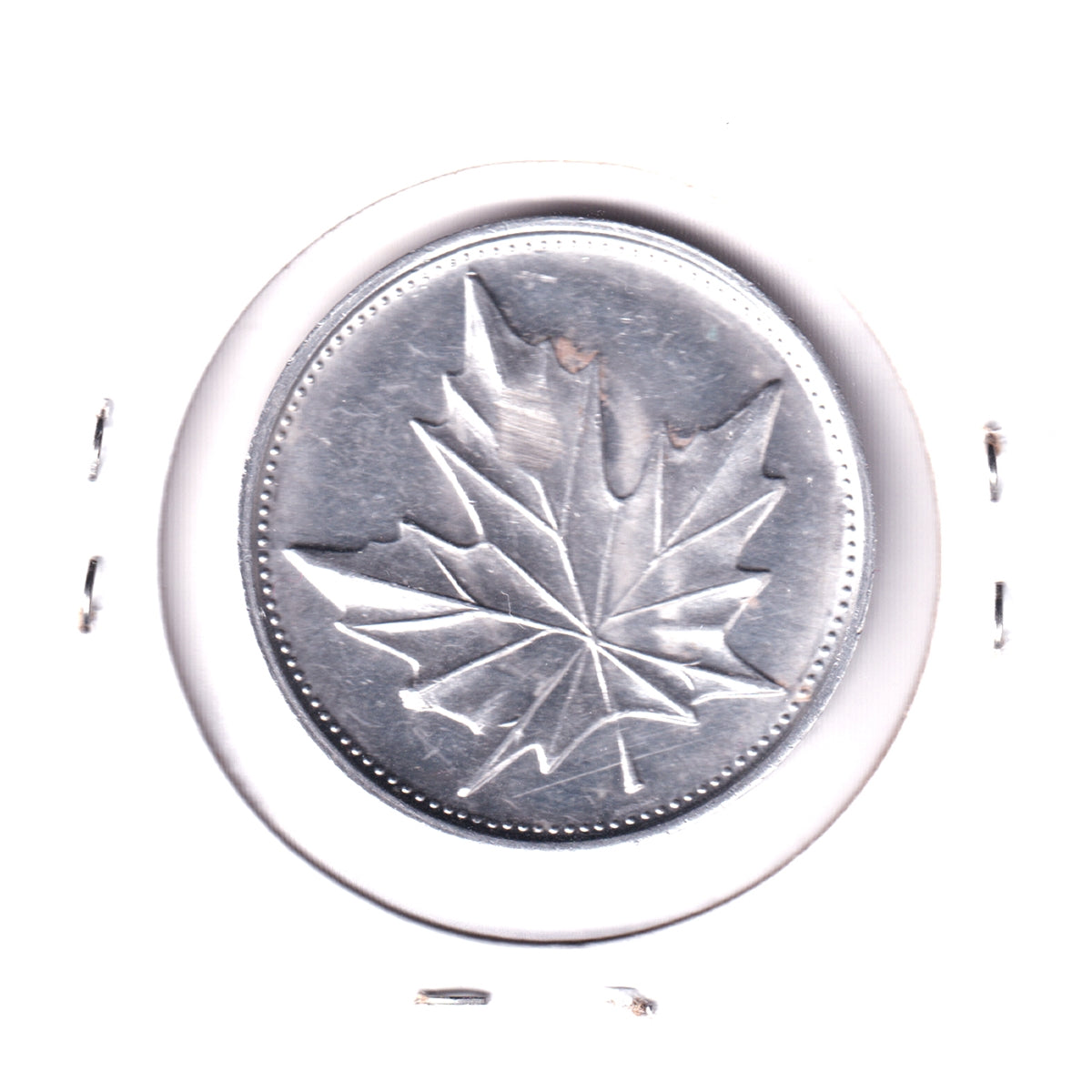 Canadian Explorers: Henry Hudson Maple Leaf Aluminum Medallion, Undated