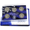 2006 S USA Mint 50 State Quarters Proof Set  (Lightly toned, sleeve & case light wear)