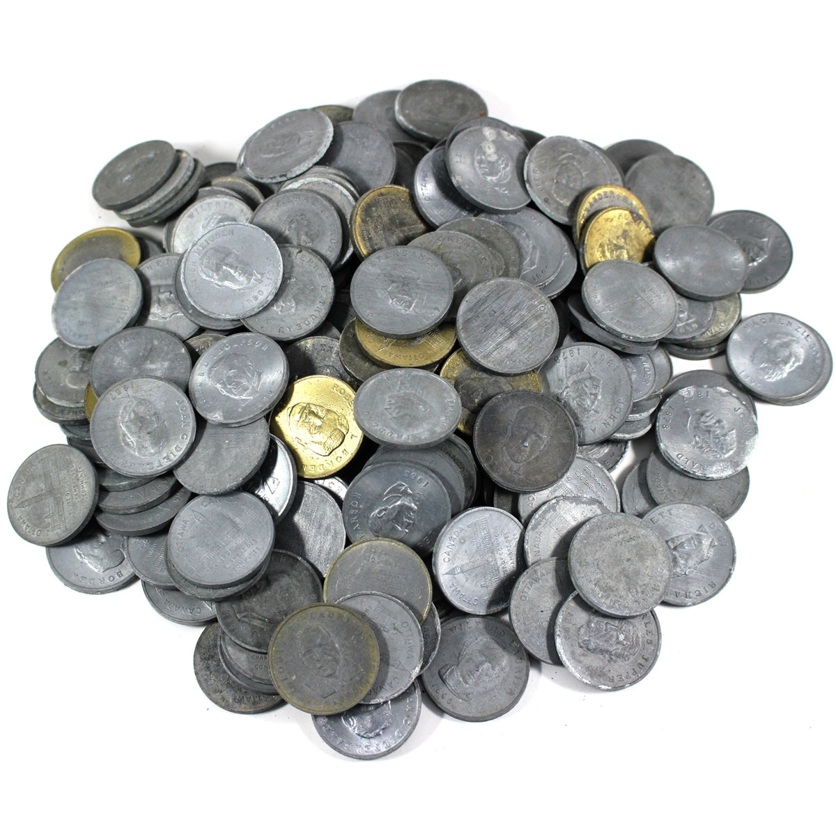 Lot of 185x Canadian Prime Minsters Medallions, 185Pcs (Corrosion, Many Duplicates)