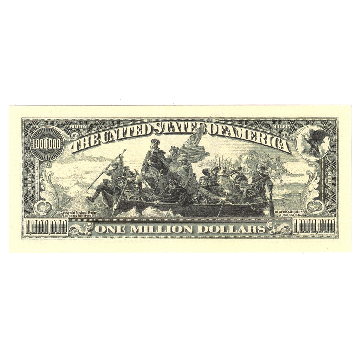 USA $1,000,000 ($1 Million) Novelty Note