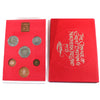 1973 Great Britain & Northern Ireland 6-coin Mint Set with Medallion (Toned)