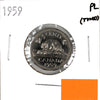 1959 Canada 5-cents Proof Like (Scratched, toned, or impaired)
