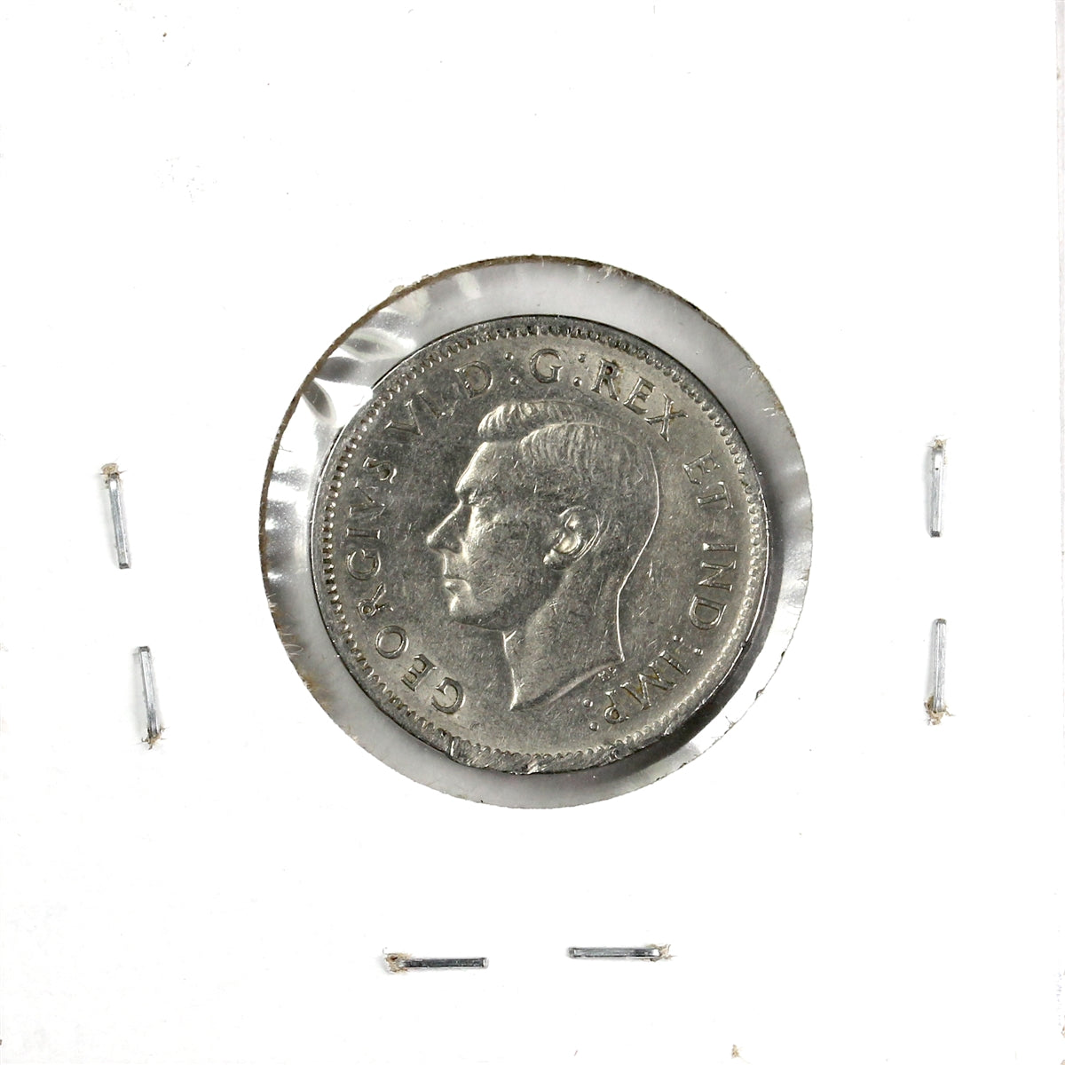1942 Nickel Canada 5-cents EF-AU (EF45) Scratched, nicks, or impaired