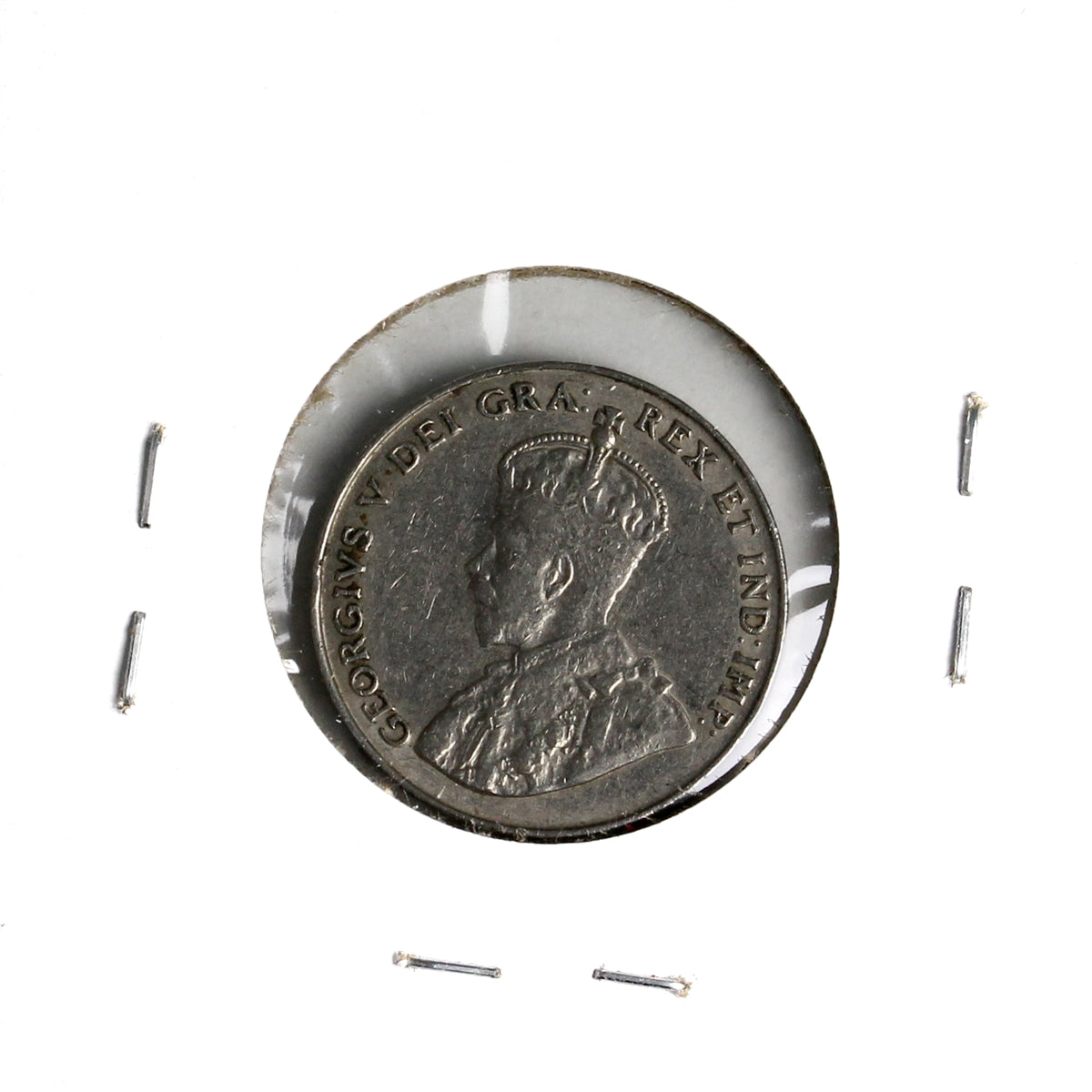 1936 Canada 5-cents EF-AU (EF45) Scratched