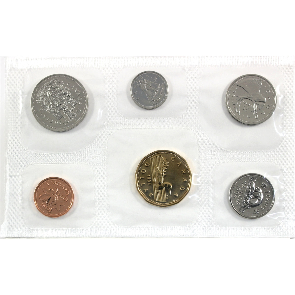 1994 Canada Proof-like Set in Original Pliofilm Plastic as Issued by Mint