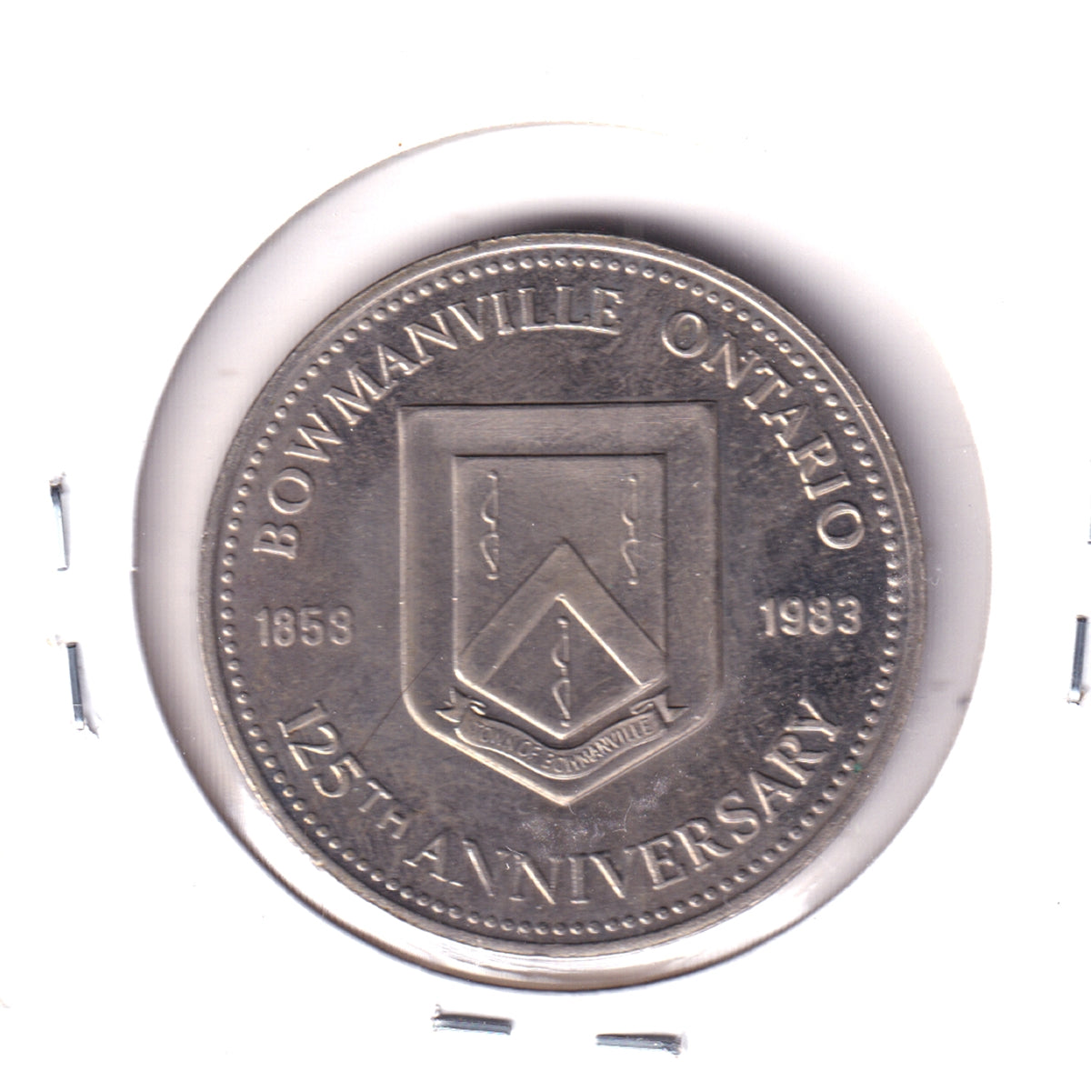 Bowmanville, Ontario, 1983 125th Anniversary Trade Dollar