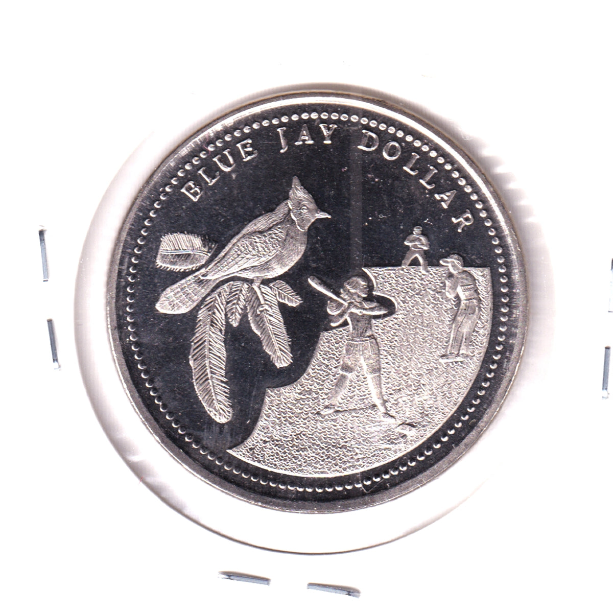 1993 Summerside, Prince Edward Island, Blue Jay Dollar Trade Token