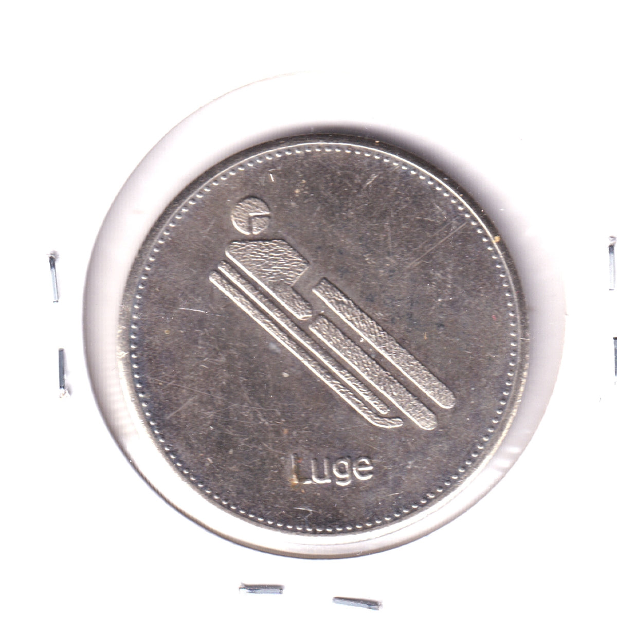 Olympic Trust of Canada 1980 Fundraising Token - Luge