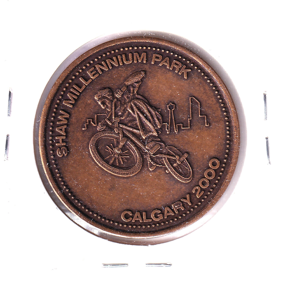 2000 Calgary Alberta Shaw Millennium Park Token