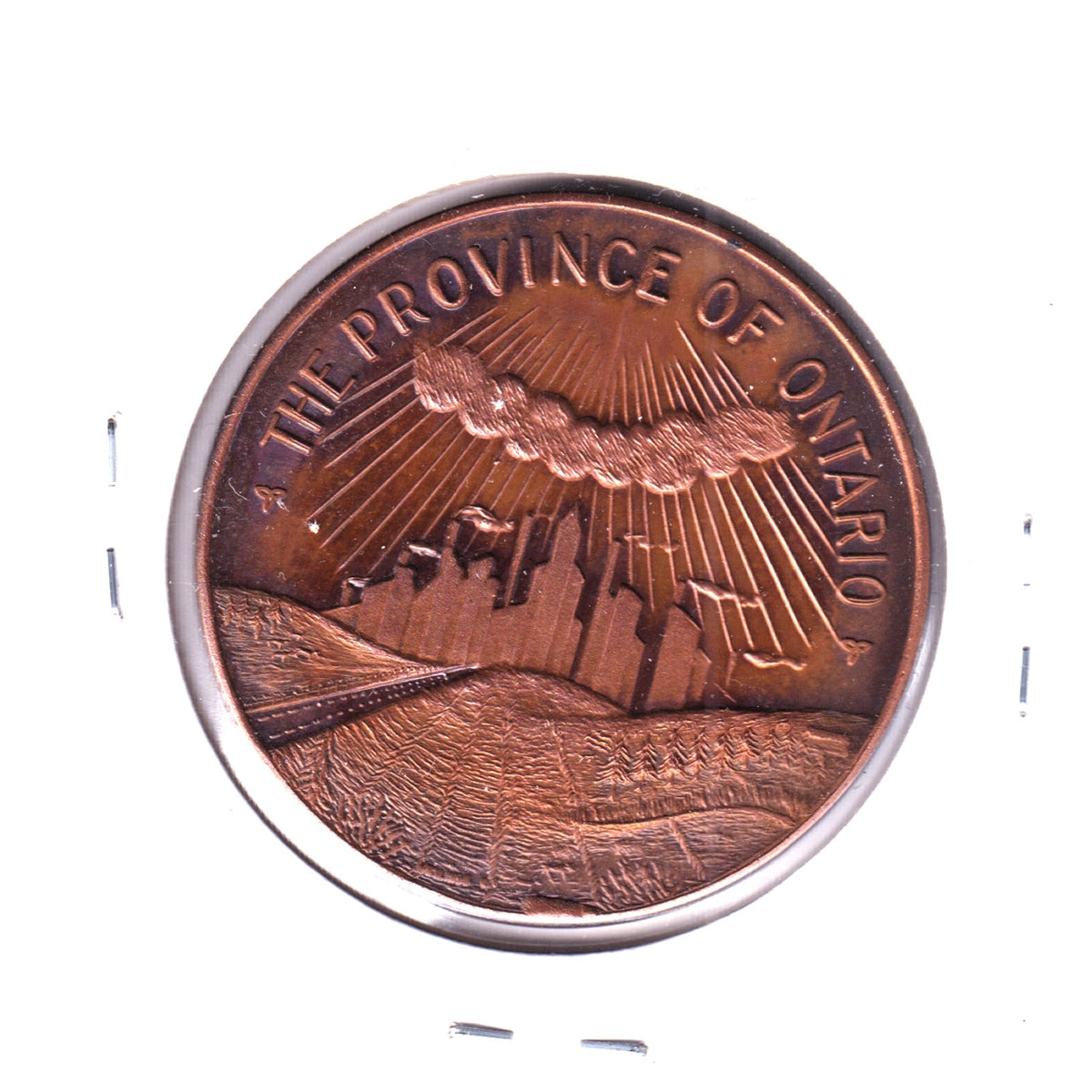 Ontario Joined Confederation in 1867 Medallion, Undated