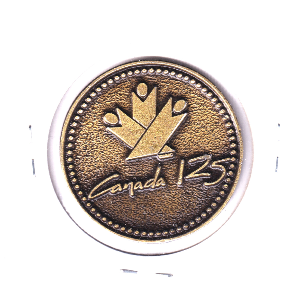 1992 Bank of Montreal Canada 125 Medallion (English Version)