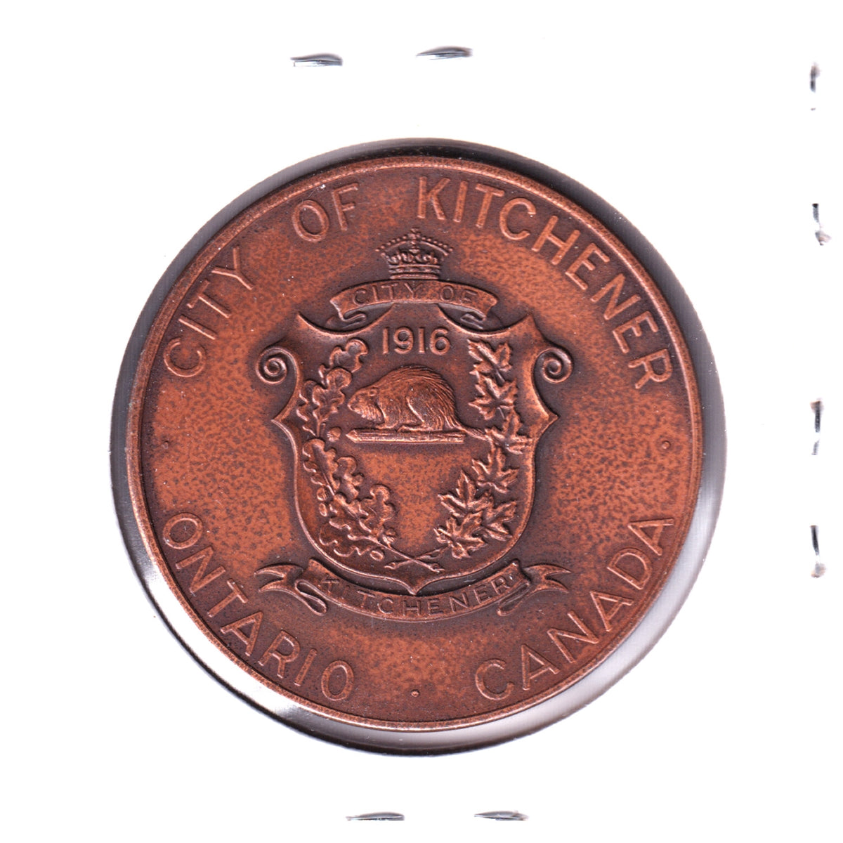 1970 Kitchener-Waterloo Hospital Opened by Governor General Michener Medallion