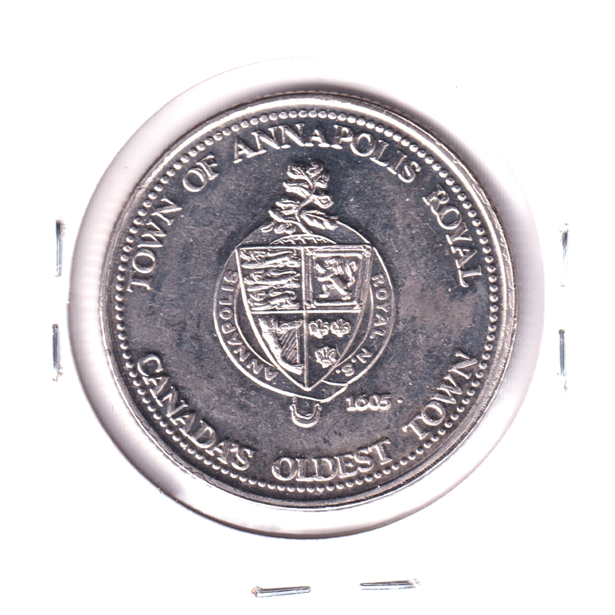Annapolis Royal, Nova Scotia, Medallion: Historic Restoration / Historic Gardens