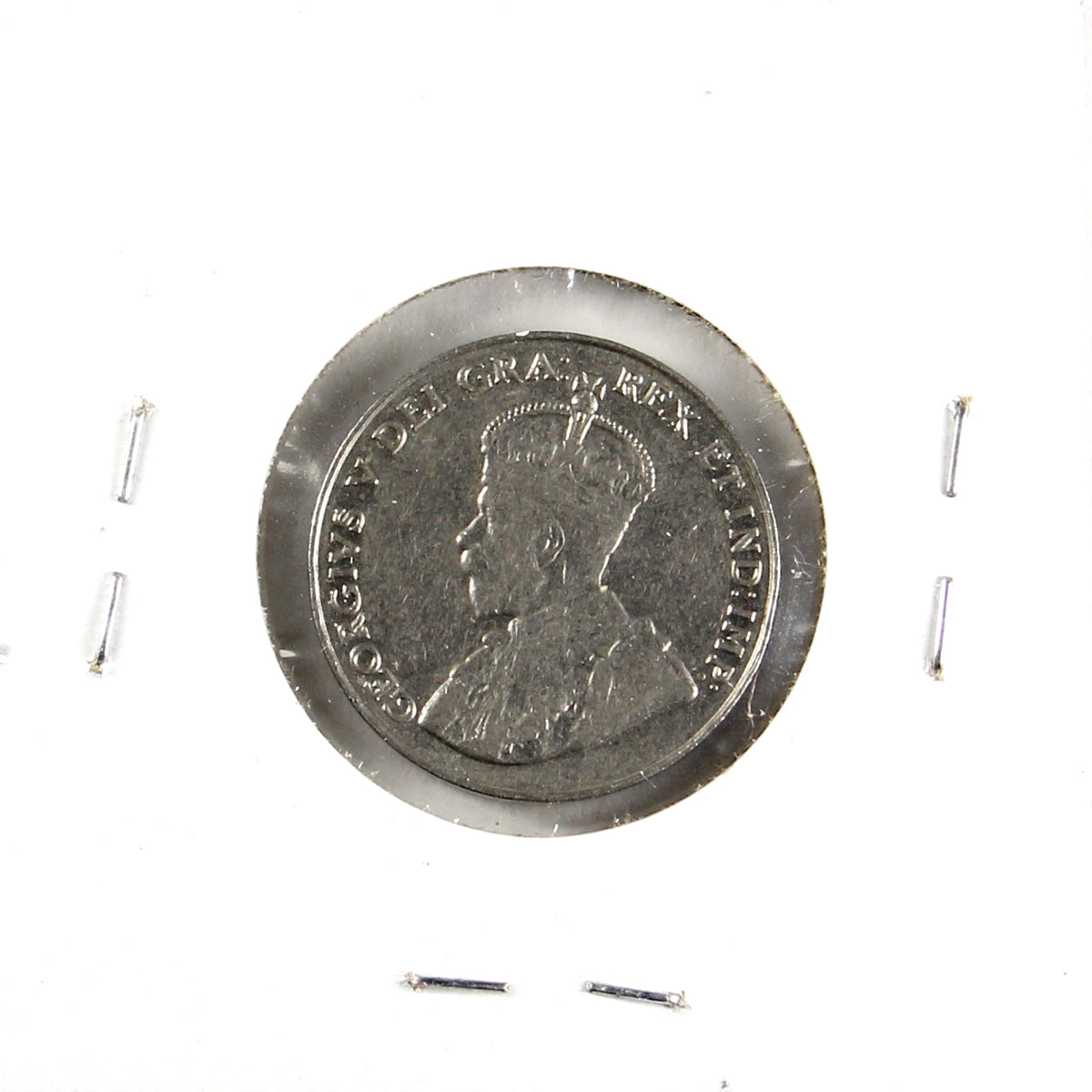 1933 Canada 5-cents VF-EF (VF30) Scratched, nicks, or impaired
