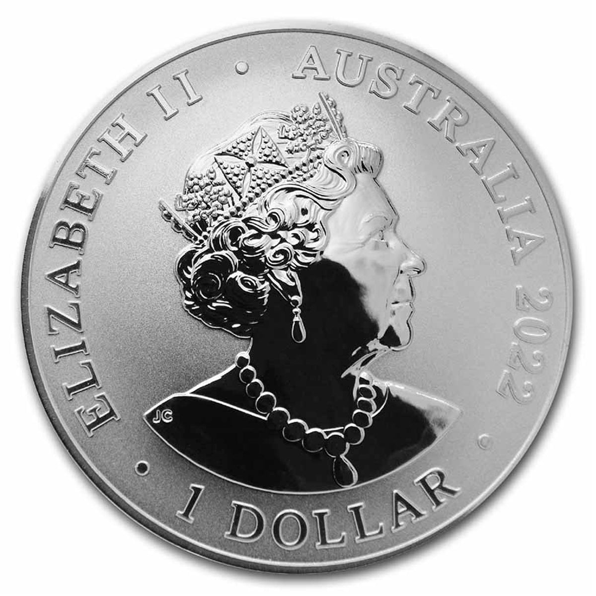 2022 Australia $1 Desert Scorpion 1oz. .999 Fine Silver (No Tax) Flaws