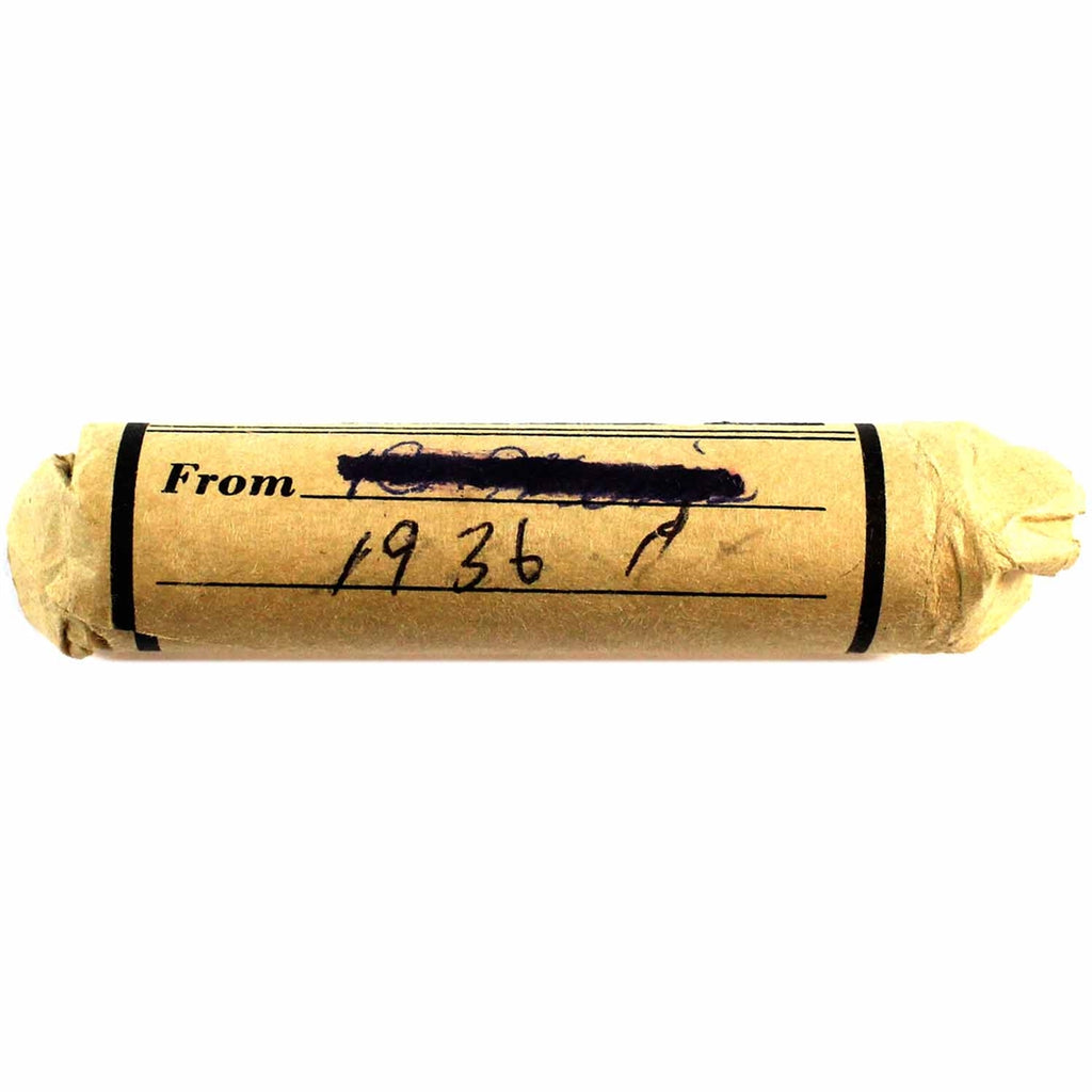 1936 Canada George V 1-Cent Roll of 50Pcs, Average Condition