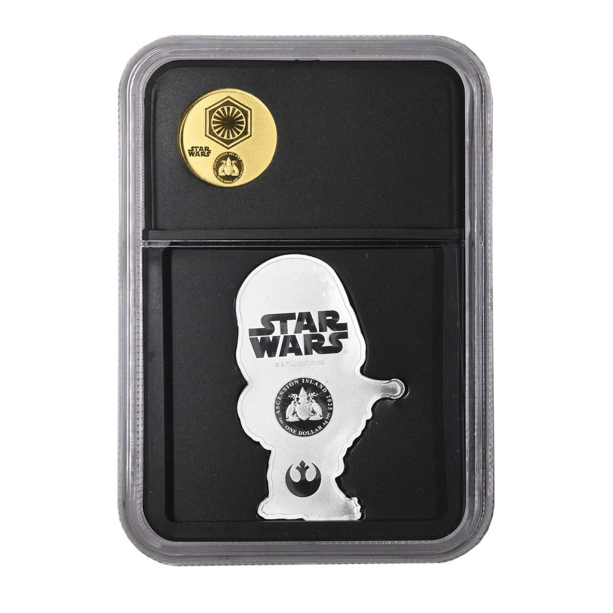 2025 Chewbacca/Starkiller Base Silver & Gold NGC PF 70/70 (No Tax)