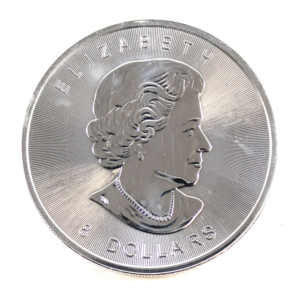 2015 Canada $8 Bison 1.25oz .9999 Fine Silver (No Tax) Toning Spots/Scratches