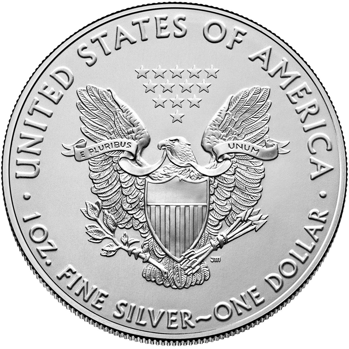 2020 United States $1 American Eagle 1oz. .999 Silver (No Tax) Lightly Toned