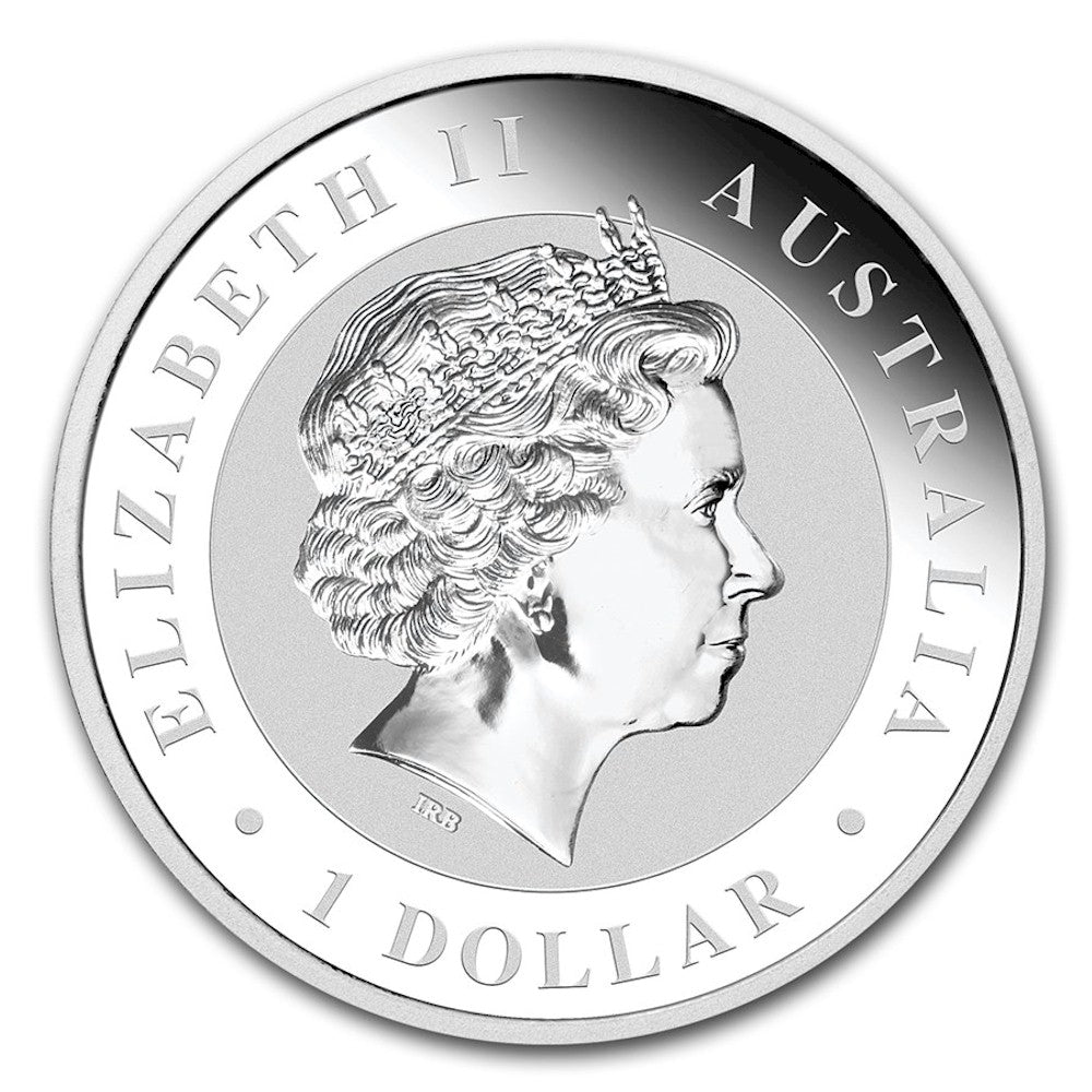 2018 Australia $1 Koala 1oz .999 Silver (TAX Exempt) Capsule Scr/Light toning