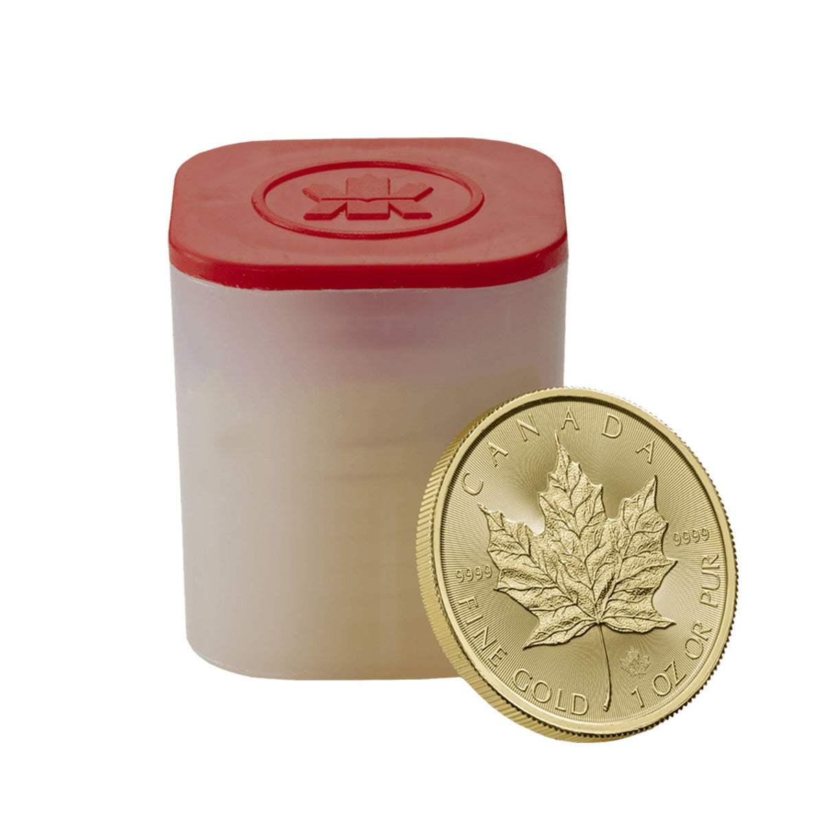 EMPTY Coin Tube For Gold Maple Leaf Coins (Gently Used)