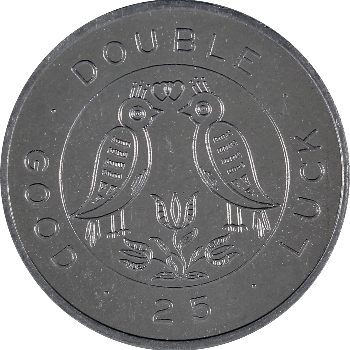 1969 Kitchener-Waterloo Oktoberfest Heritage Festival Good Luck Medallion