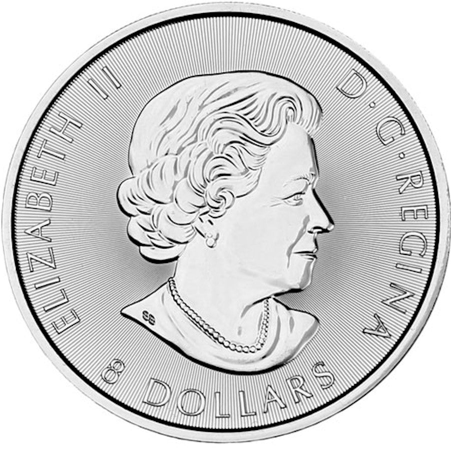2016 Canada 1.25oz Bison .999 Silver Coin (TAX Exempt) Scratched/Toning