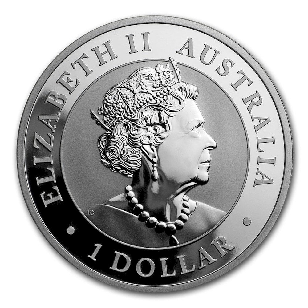 2020 Australia $1 Koala 1oz. .999 Silver (No Tax) - Capsule Scratched