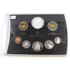 2007 Canada Silver Proof 7-Coin Set - from Double Dollar Set