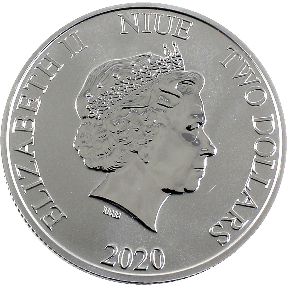 2020 Niue $2 1oz .999 Silver Mickey and Pluto Round (No Tax)