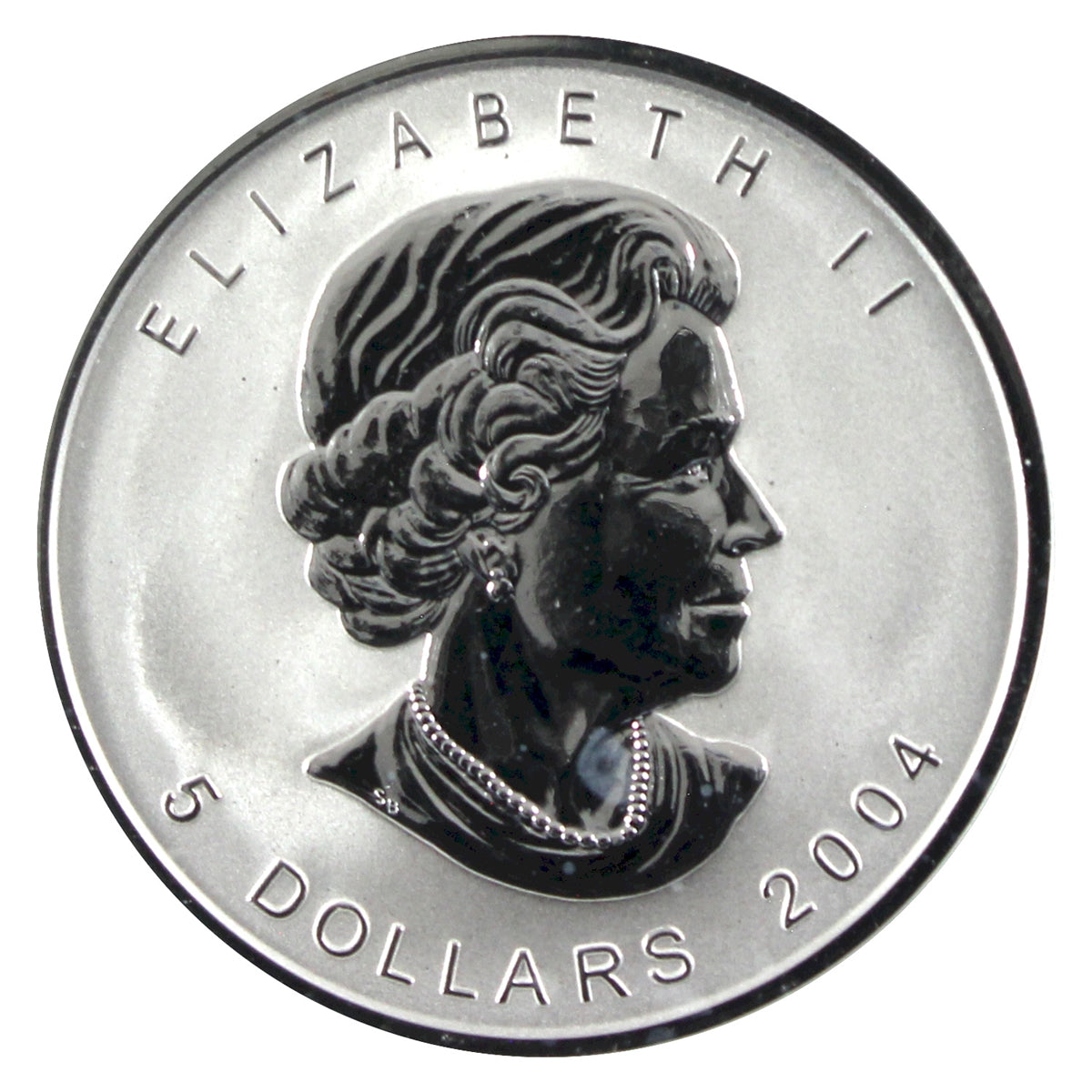 2004 Canada $5 D-Day Privy Mark Silver Maple Leaf (No Tax)