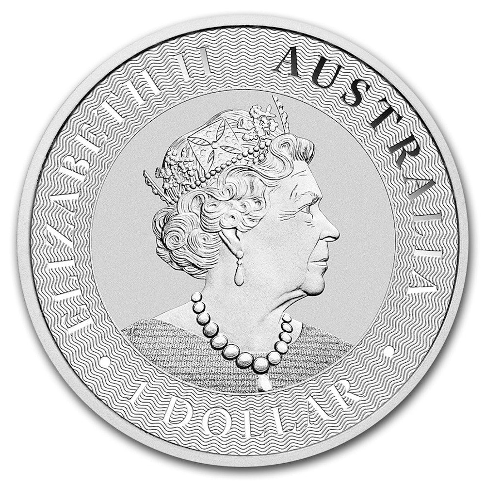 2019 Australia $1 Kangaroo 1oz. .999 Silver (No Tax)