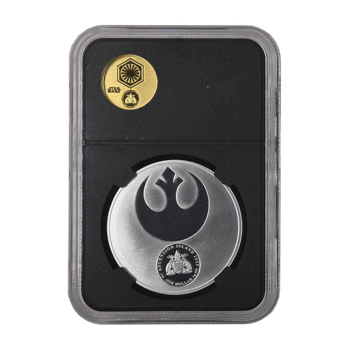 2025 Han Solo/Starkiller Base Silver & Gold NGC PF 70/70 (No Tax)