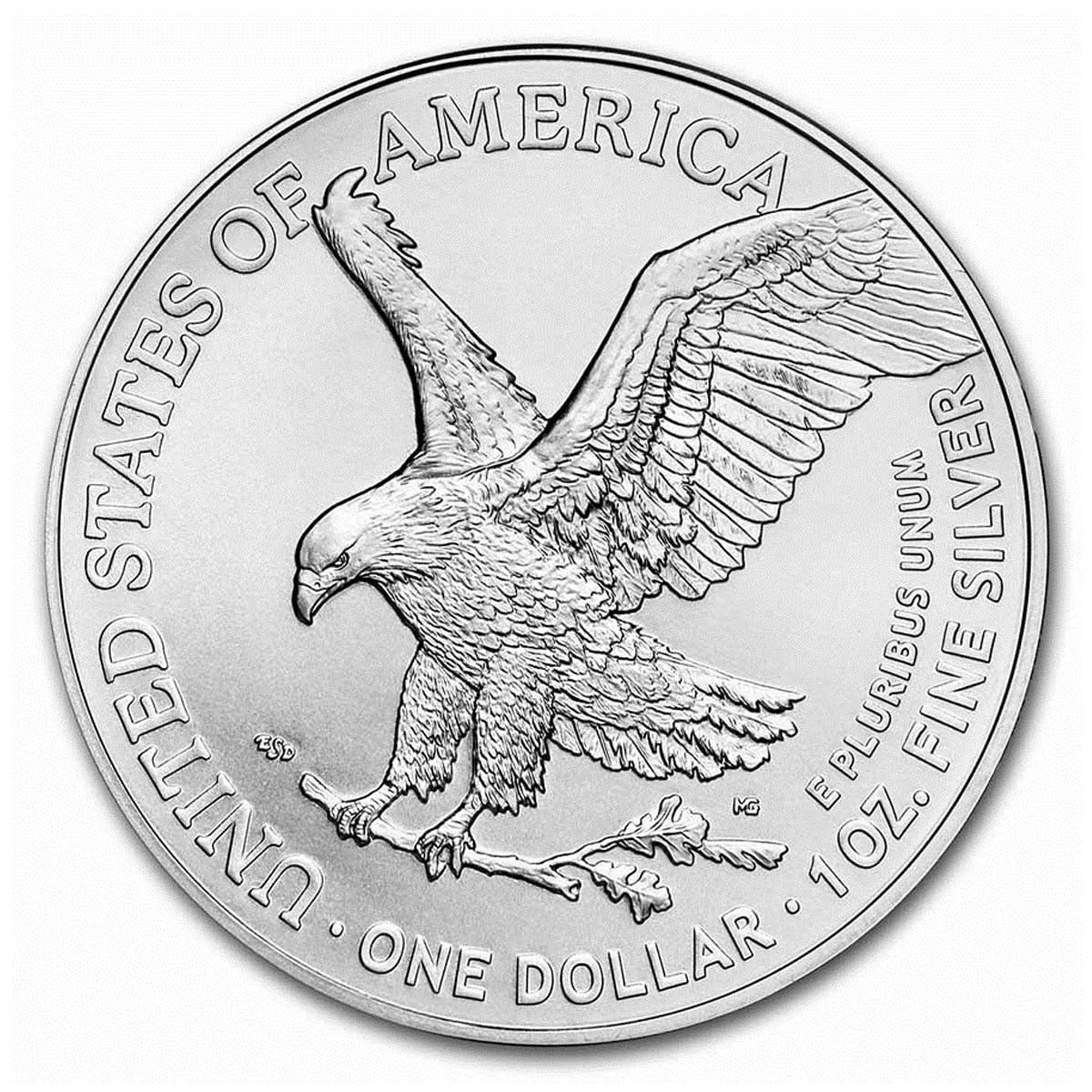 2022 United States $1 American Eagle 1oz. .999 Silver (No Tax)