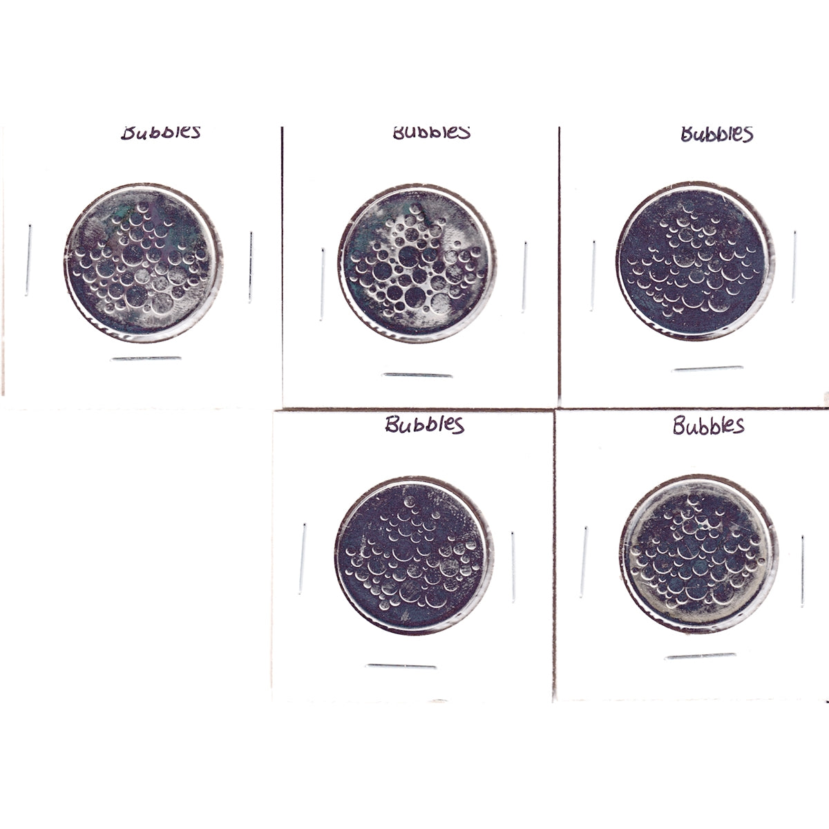 Lot of 5x Royal Canadian Mint Medallions with Mint Logo (Bubbles), 5Pcs