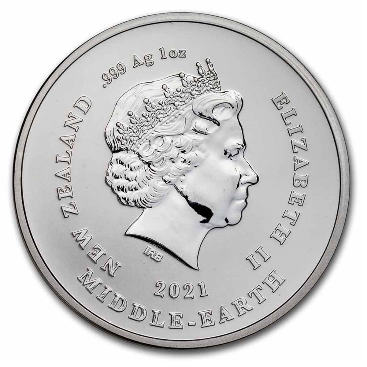 2021 $1 20th Ann. Lord of the Rings: Boromir 1oz Silver (No Tax) Coin Only