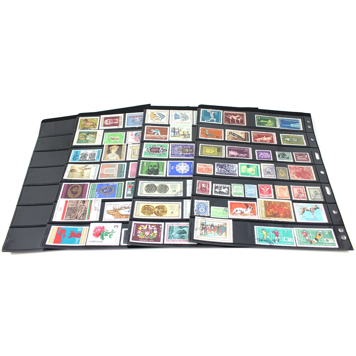 Lot of Bulgaria Stamps, Most Cancelled, 6.5 Pages